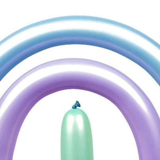 Modellierballons chrome – 50 Stk. - Sempertex 260S
