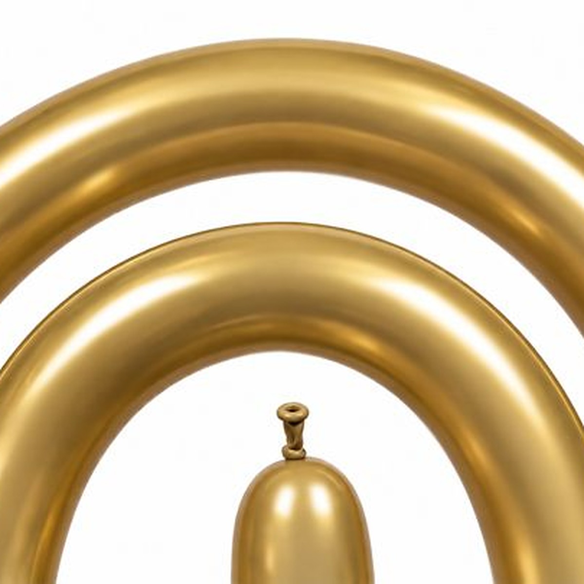 Modellierballons gold chrome – 50 Stk. - Sempertex 260S