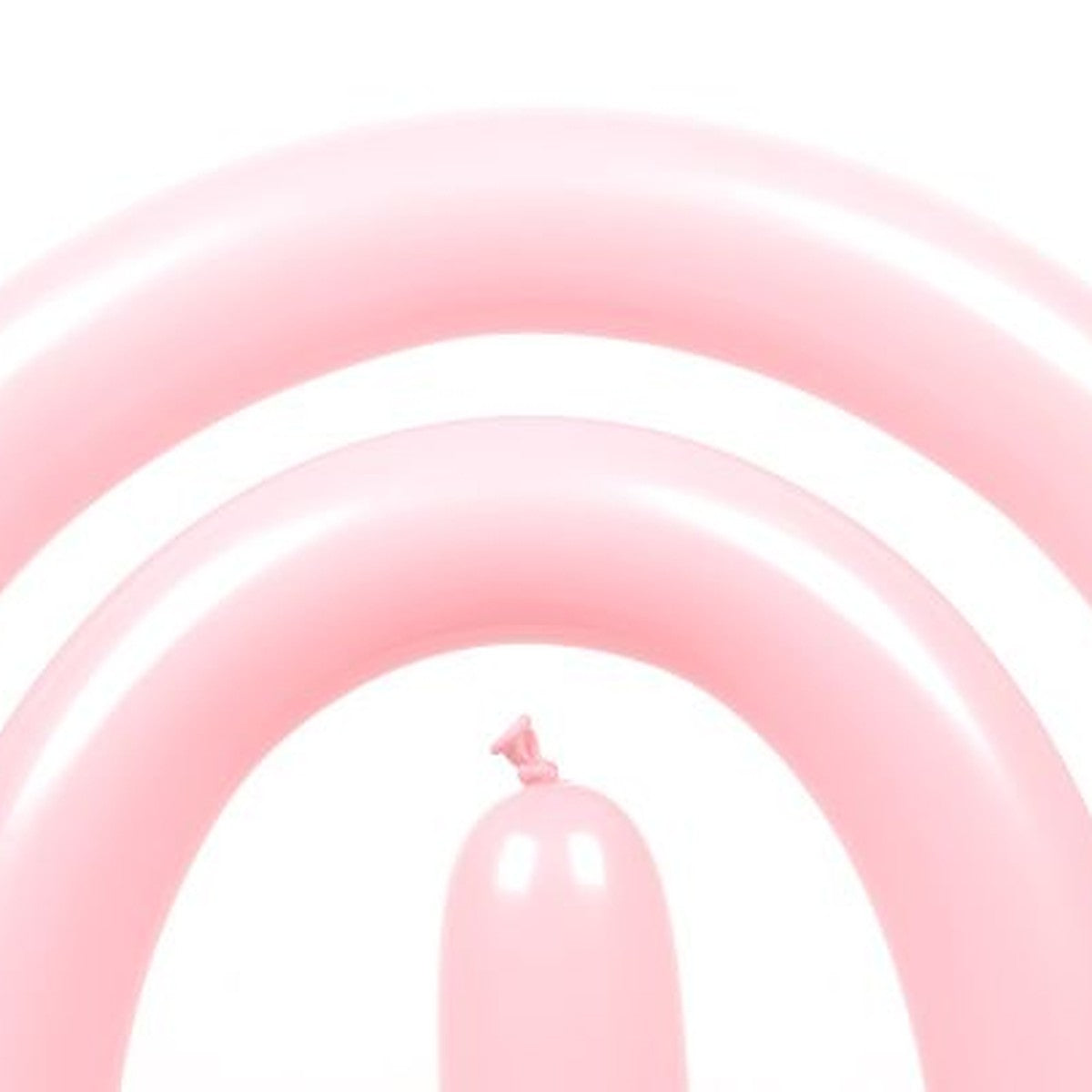 Modellierballons rosa – 50 Stk. - Sempertex 260S