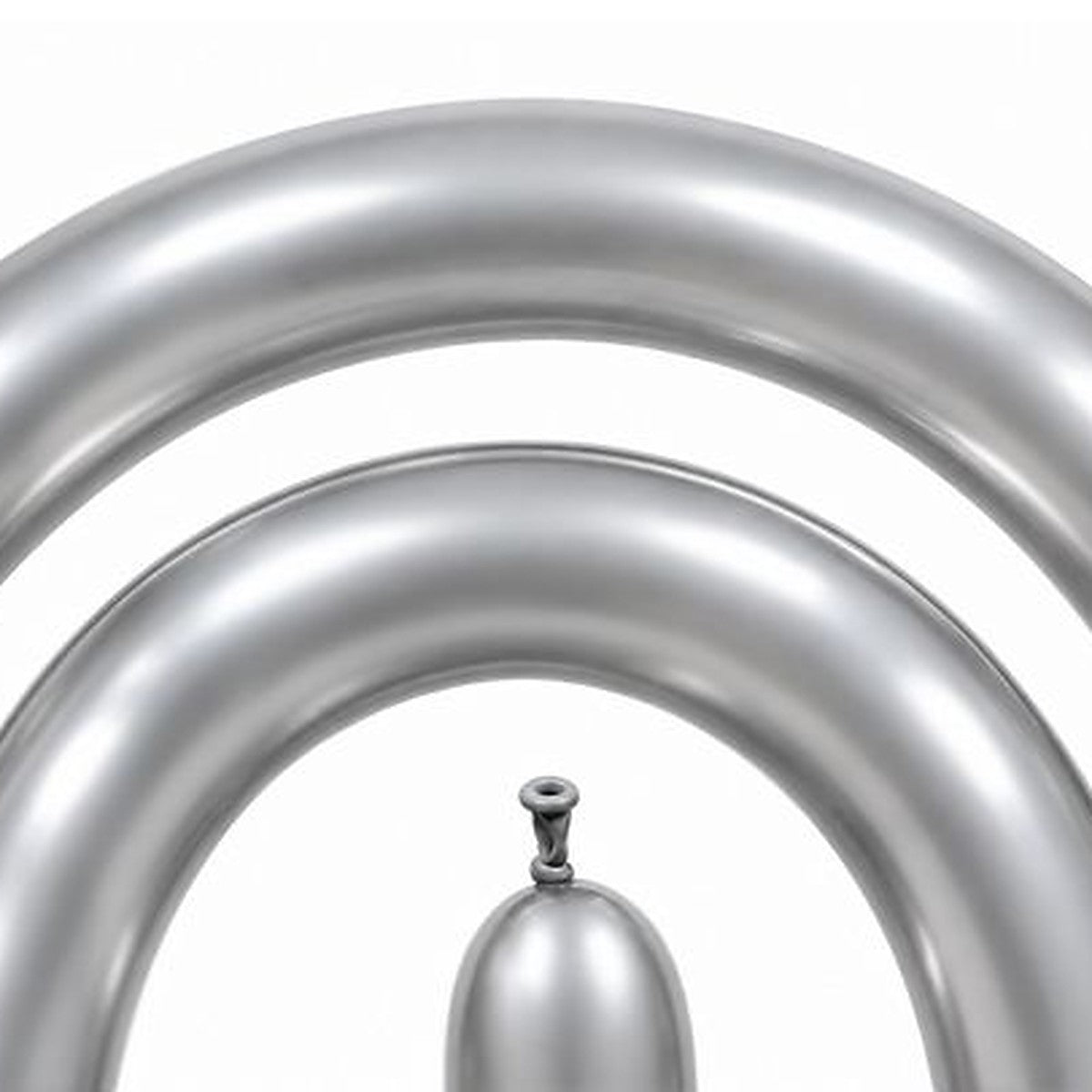 Modellierballons silber chrome – 50 Stk. - Sempertex 260S