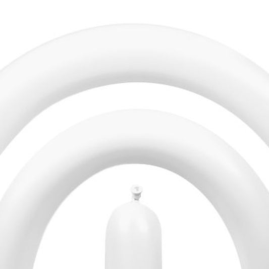 Modellierballons weiss – 50 Stk. - Sempertex 260S