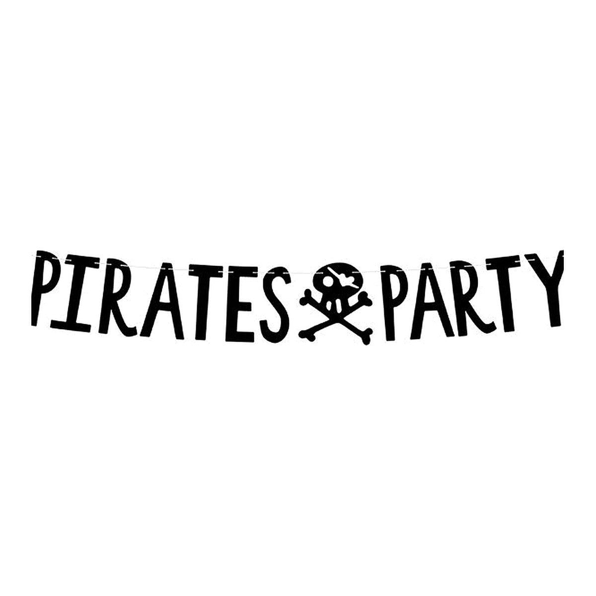 Pirates Party Banner – Länge: ca. 1,5 Meter