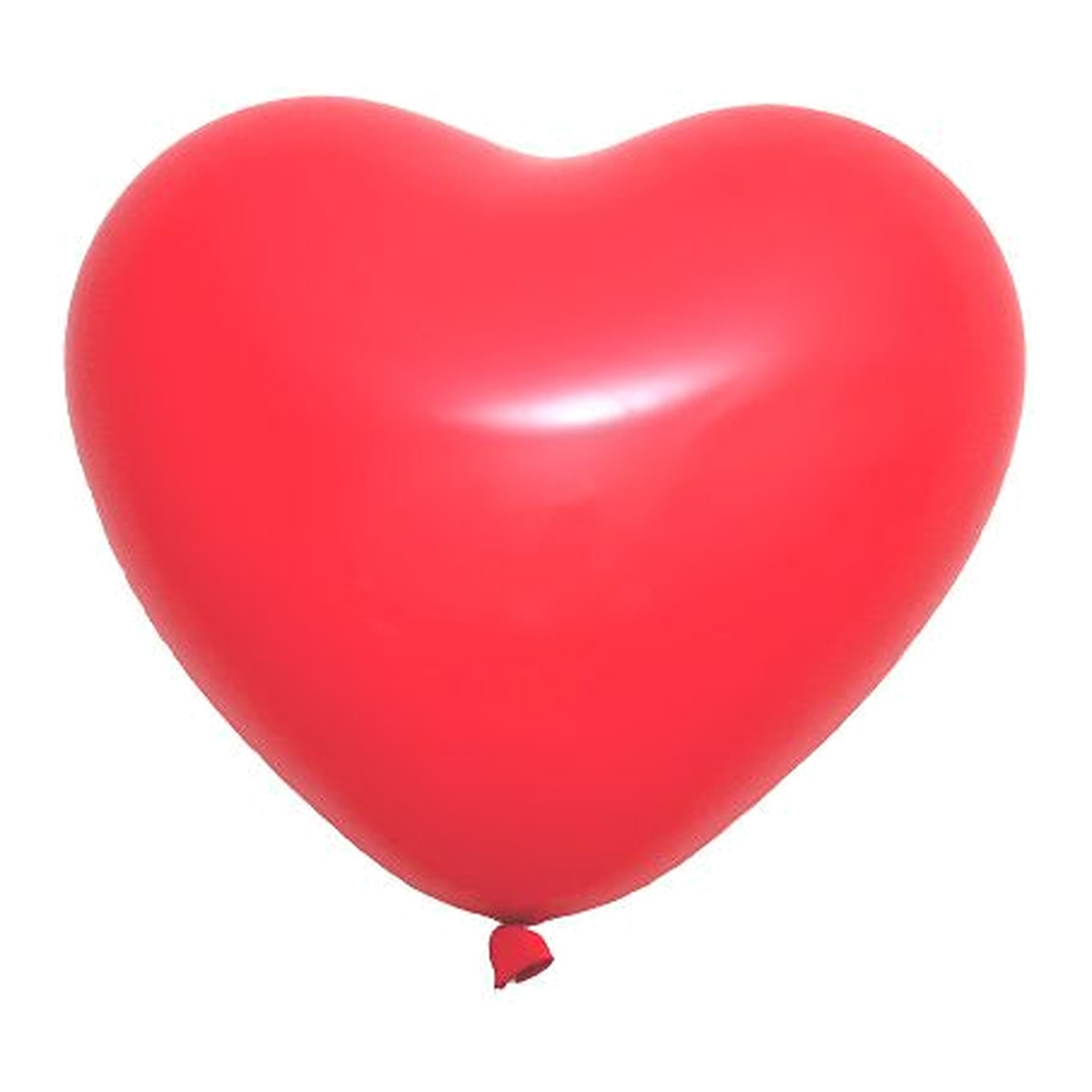 Riesenballon Herz rot – Pastell rot