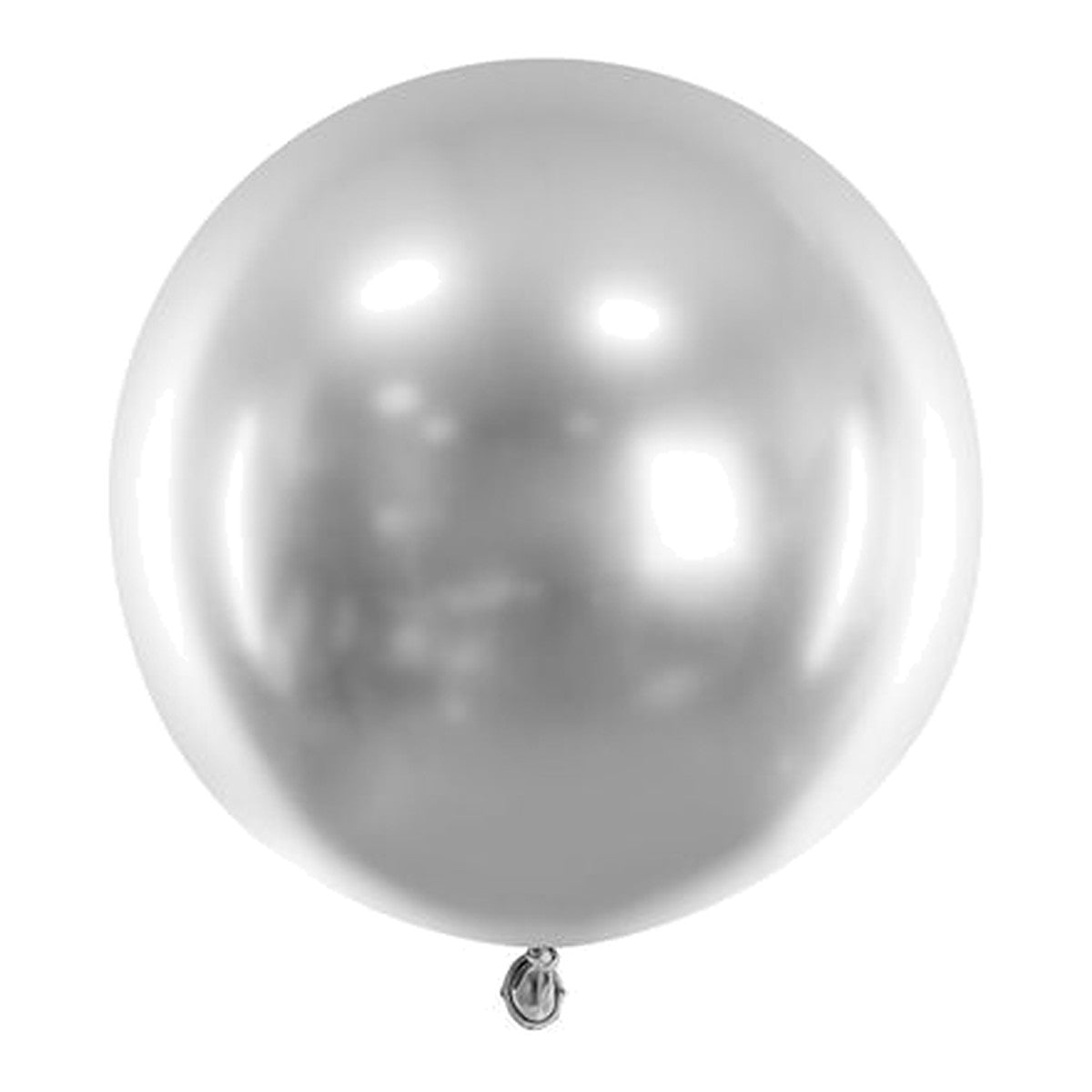 Riesenballon silber Chrome – Chrome - 60 cm