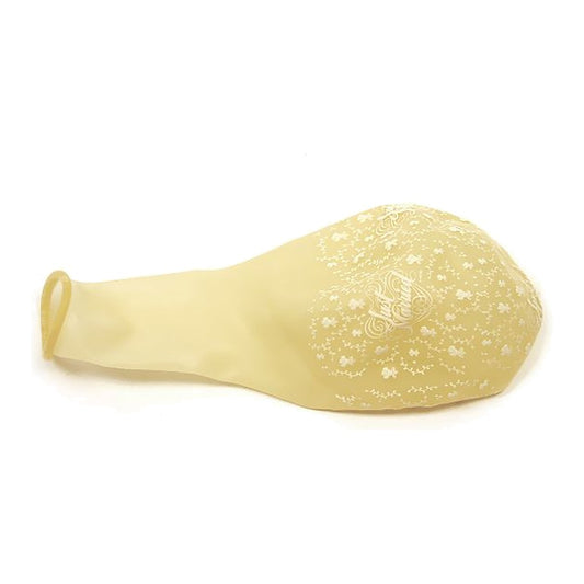 Stuffer-Ballon Just Married – Ballon: transparent - Druck: weiss - ca. 45 cm