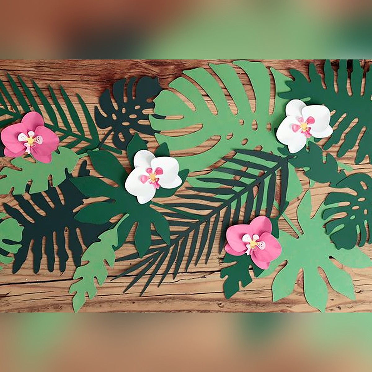 Tropical Blätter – Ansicht 2