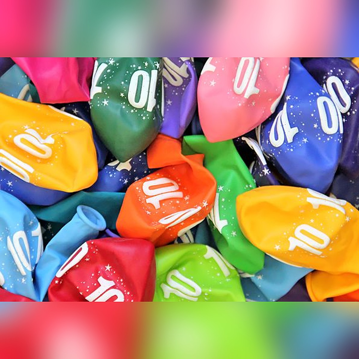 Zahlen Ballons 10 – Ansicht 2