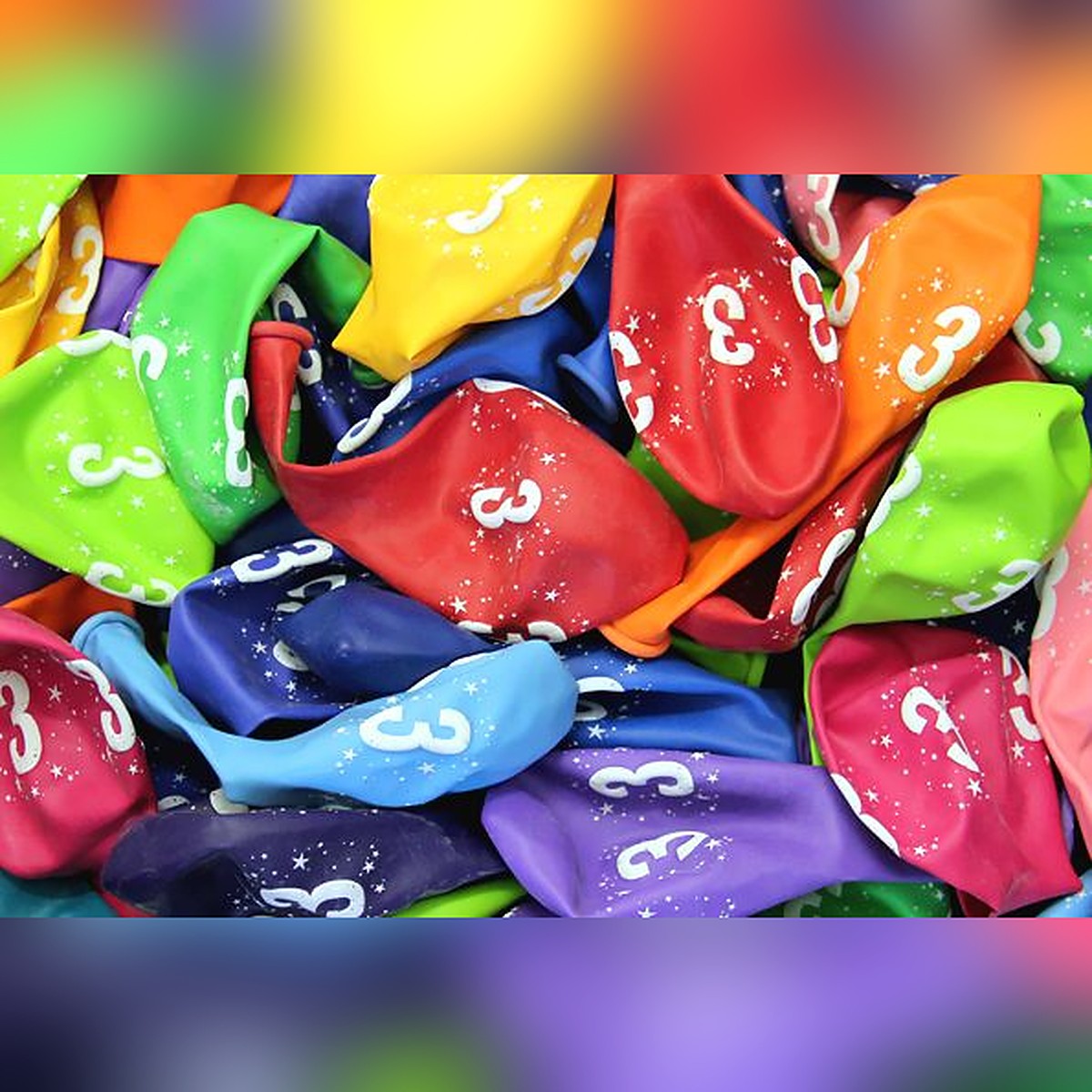 Zahlen Ballons 3 – Ansicht 2