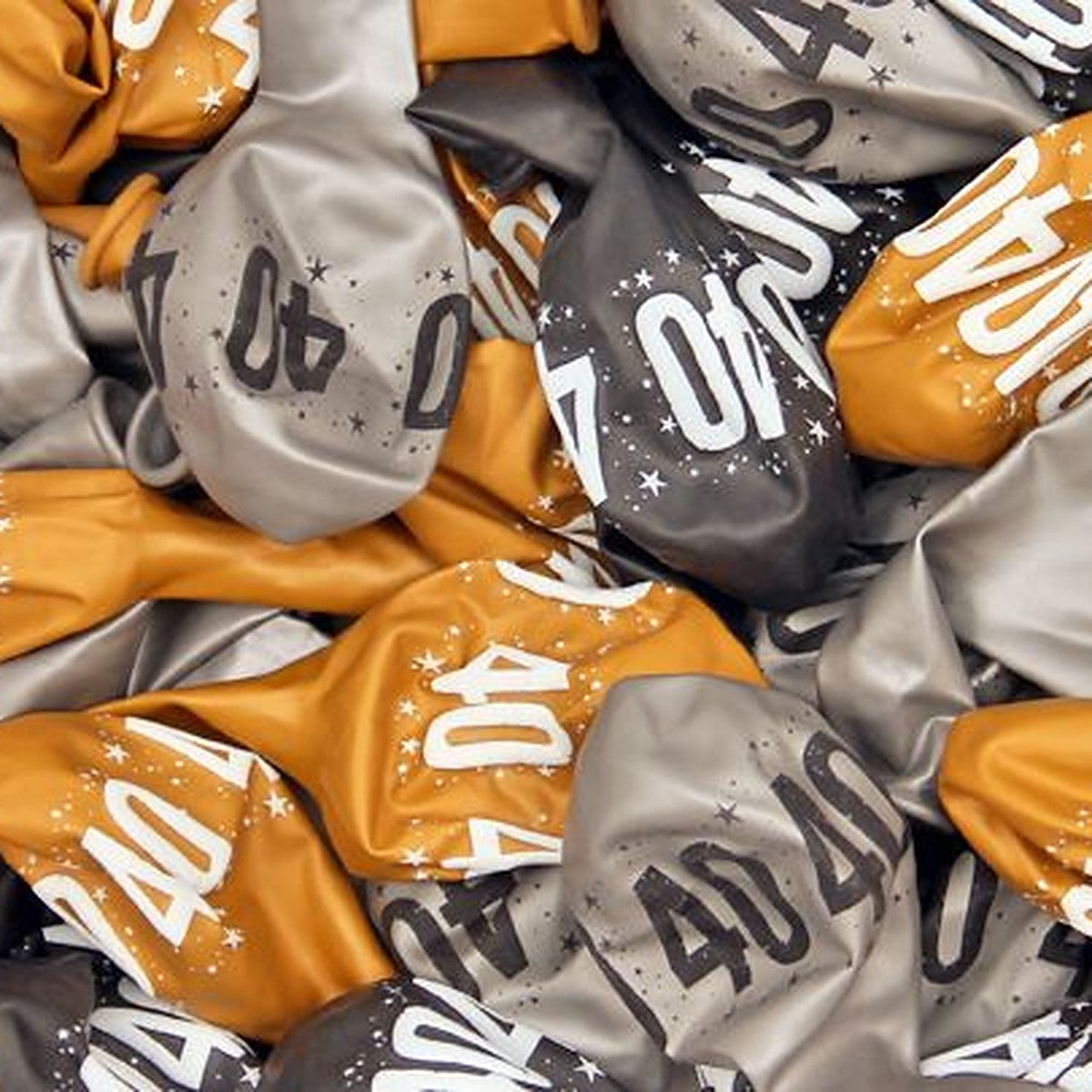 Zahlen Ballons 40 metallic – Ansicht 2