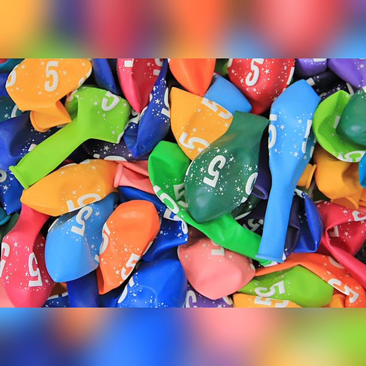 Zahlen Ballons 5 – Ansicht 2