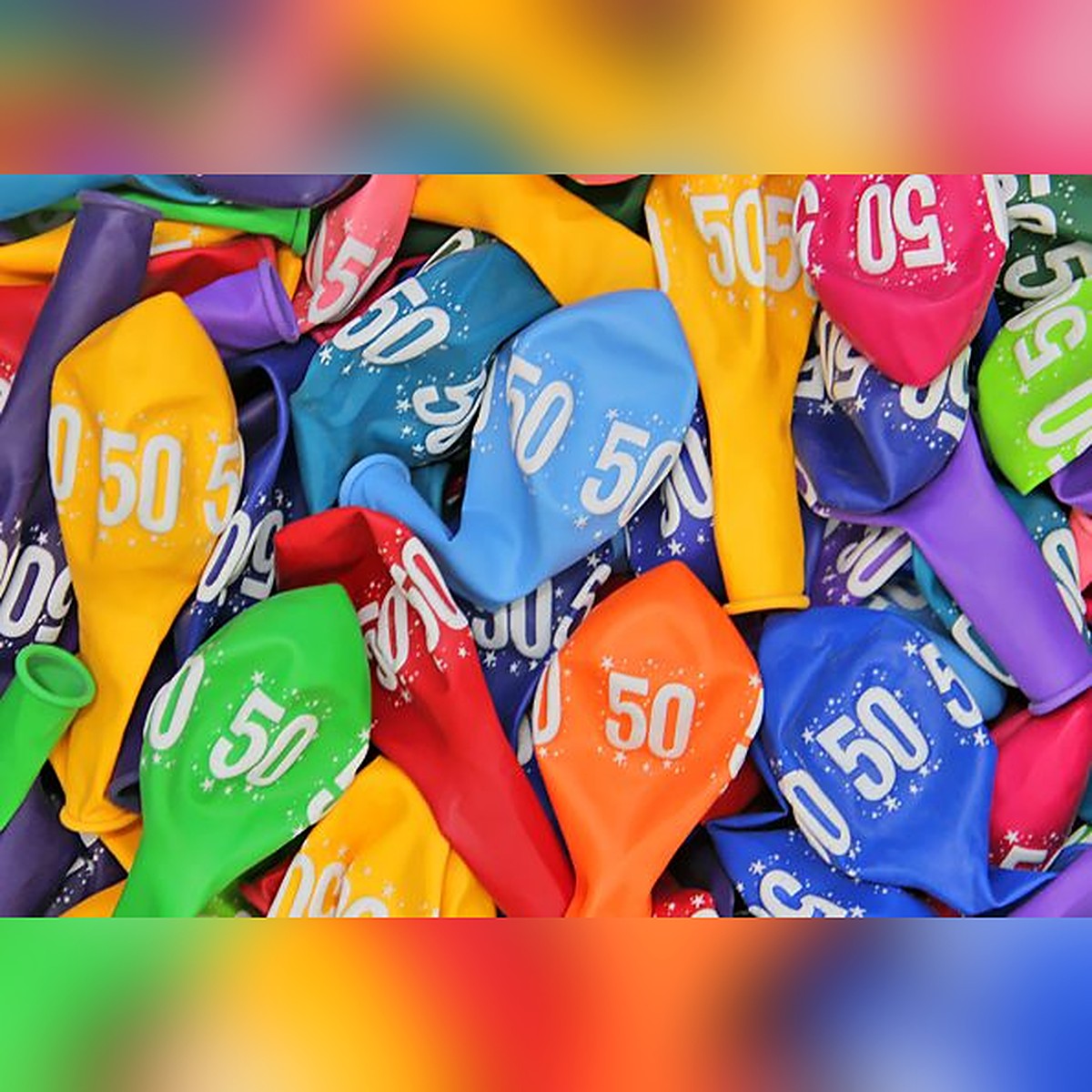 Zahlen Ballons 50 – Ansicht 2