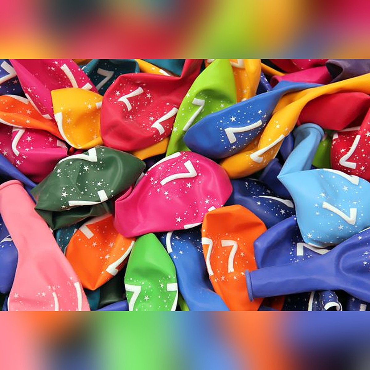 Zahlen Ballons 7 – Ansicht 2