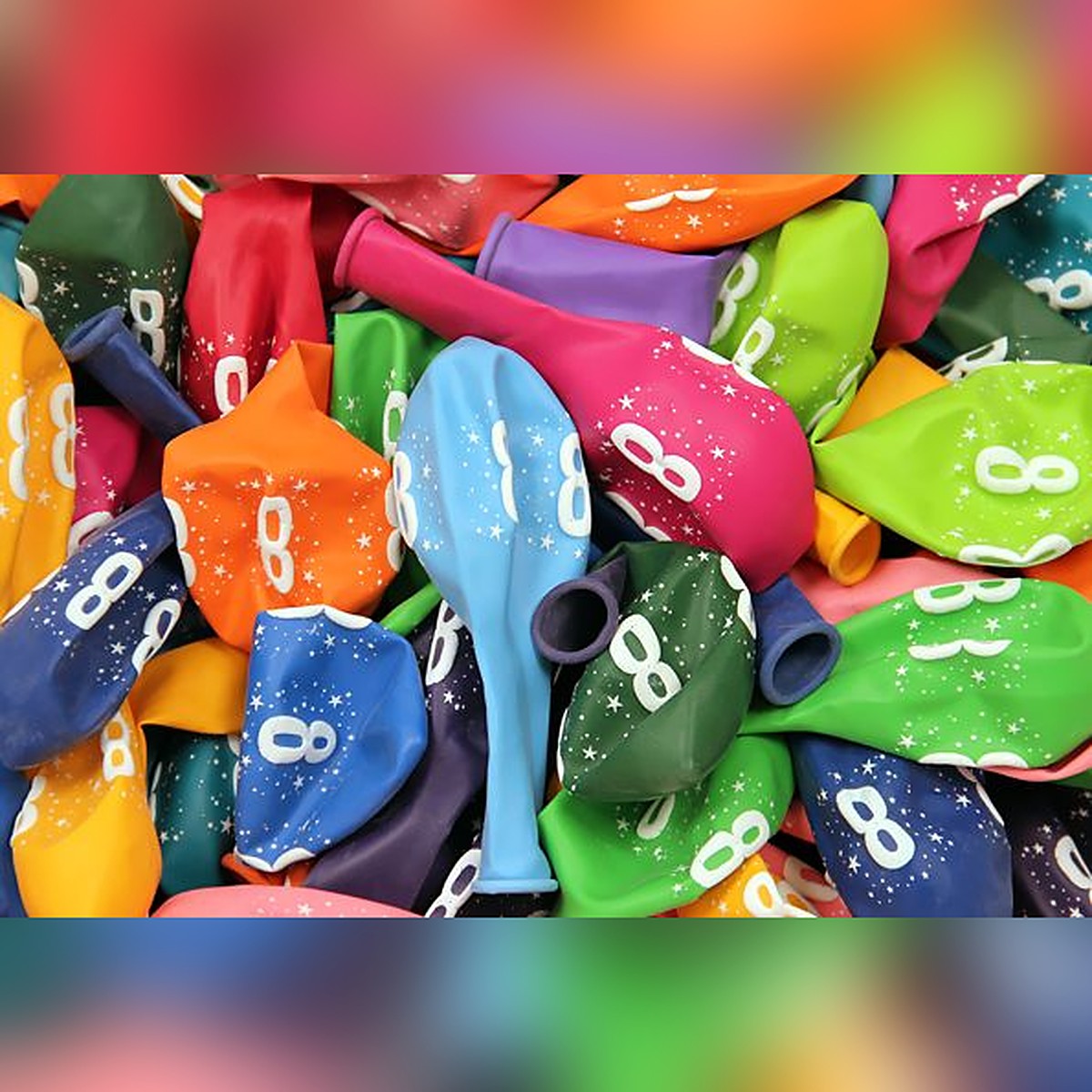 Zahlen Ballons 8 – Ansicht 2